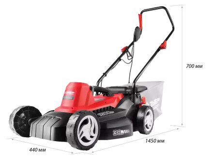 Газонокосилка электрическая ЗГКЭ-38-1600 серия МАСТЕР купить в Когалыме