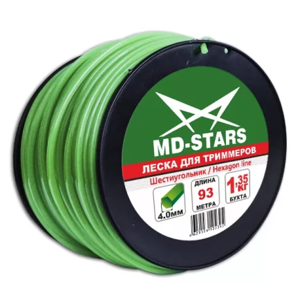 Леска для триммера HEXAGON LINE (шестиугольник) катушка 1,6ММХ583М купить в Когалыме