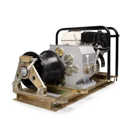 Лебедка тяговая автономная КВТ ЛТА-3 с бензиновым приводом, 3 т (88396) купить в Когалыме