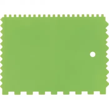 Шпатель для клея, пластмассовый, 130х170 мм, зубчатый  СИБРТЕХ 86018 купить в Когалыме