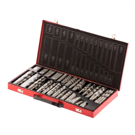 Набор сверл по металлу 1-13 мм 230 шт. HSS в металлическом кейсе Matrix 723230 купить в Когалыме