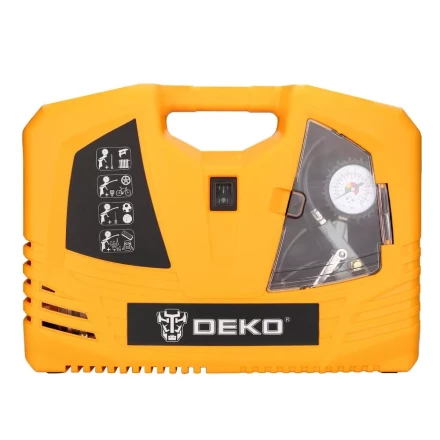 Компрессор безмасляный DEKO 180 с набором из 6 инструментов, 009-0100 купить в Когалыме