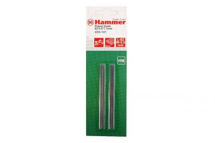 Ножи для рубанка HAMMER 82мм (Flex 209-101) купить в Когалыме