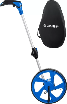 ЗУБР 0.1 - 9999 м, измерительное колесо, (курвиметр) со складной алюминиевой рукояткой, Профессионал (34880) купить в Когалыме