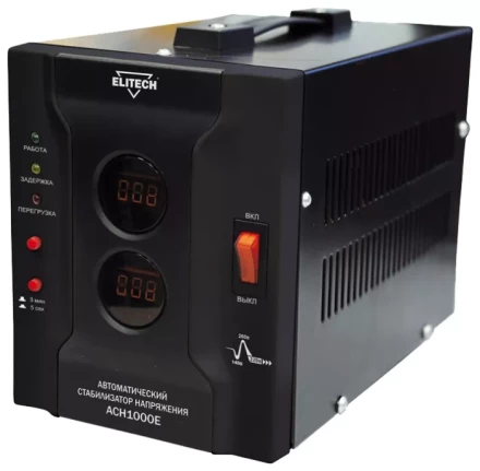 Стабилизатор напряжения ELITECH АСН 1000Е купить в Когалыме
