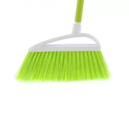 Щетка пластмасовая  для   230 мм "LUX" салатовая щетина c черенком 120 см D22мм ELFE 93560