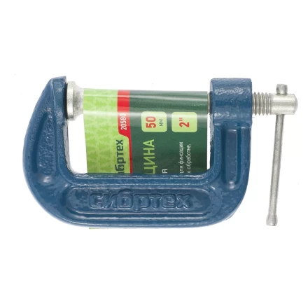 Струбцина G-образная,50 мм СИБРТЕХ 20580 купить в Когалыме