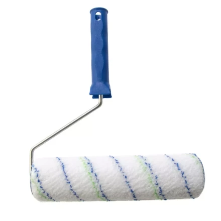 Валик "Водные краски", 250 мм, ворс 12 мм, D - 48 мм, D ручки - 6 мм, полиэстер Сибртех 80187 купить в Когалыме