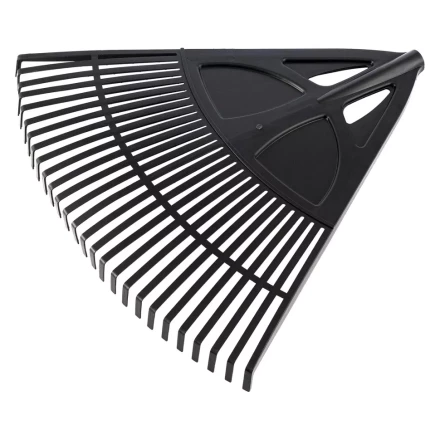 Грабли веерные пластиковые Сибртех, 620 мм, 27 плоских зубьев, без черенка, Россия, 61715 купить в Когалыме