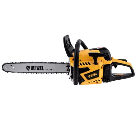 Пила цепная бензиновая Denzel DS-5218, шина 45 см, 52 см3, 3 л.с, шаг 0,325, паз 1,5 мм, 72 звена 95237 купить в Когалыме