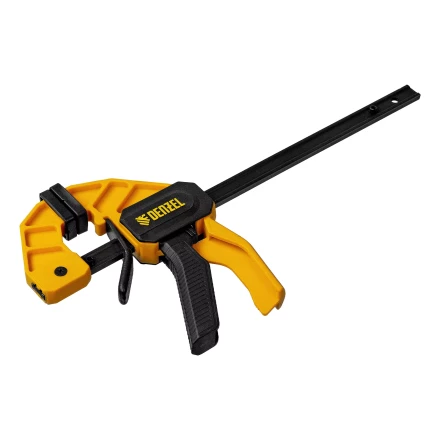 Струбцина F-образная Denzel, быстрозажимная, 150 х 55 мм, усиленный нейлоновый корпус, 20501 купить в Когалыме