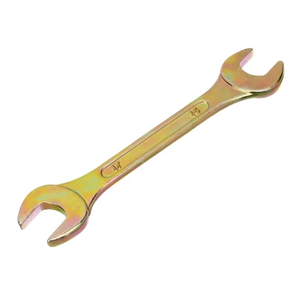 Набор ключей рожковых 6-17 мм, 6 шт, желтый цинк Сибртех 15279 купить в Когалыме