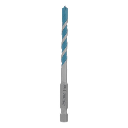 Сверло универсальное Gross, Multipurpose PRO, 6-гр. хвостовик, 6мм, 706012 купить в Когалыме