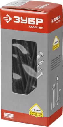 Саморезы фосфатированные с мелкой резьбой, гипсокартон-металл, ЗУБР 300011-48-152, PH2, 4,8 x 152 мм, 100 шт 300011-48-152 купить в Когалыме