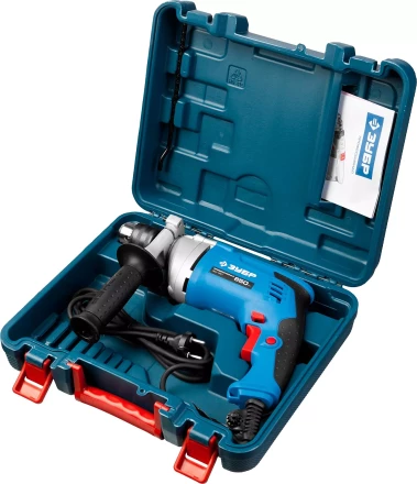 Дрель ударная + кейс ЗДУ-850 ЭРМКМ2 серия ПРОФЕССИОНАЛ купить в Когалыме