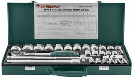 Набор головок торцевых 1/2&quot;DR 8-34мм 28предметов S04Н4728S Jonnesway 47534 купить в Когалыме