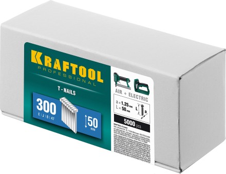 Гвозди тип 18GA (47 / 300 / F) 5000 шт 31785-50 купить в Когалыме