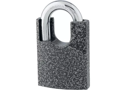 Замок навесной защищенная дужка 60 мм СИБРТЕХ 91638 купить в Когалыме