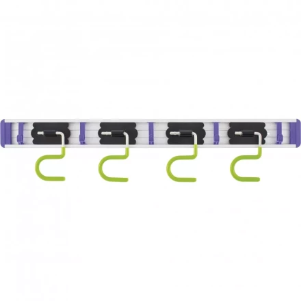 Алюминиевый настенный держатель для садового инструмента 4 крюка Palisad 68304 купить в Когалыме