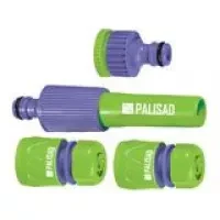 Набор для подключения шланга 3/4" (распылитель 3 адаптера к распылителю)  PALISAD 65179 купить в Когалыме