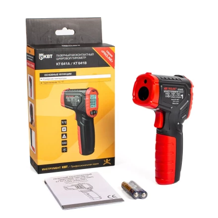 Лазерный бесконтактный цифровой пирометр КВТ KT 641B до 600°C (87245) купить в Когалыме