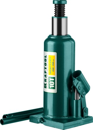 Домкрат гидравлический бутылочный &quot;Kraft-Lift&quot;, сварной, 10т, 230-456мм, KRAFTOOL 43462-10 43462-10_z01 купить в Когалыме