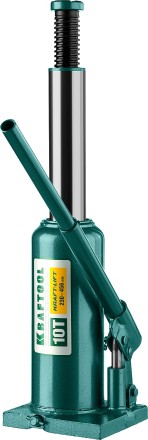 Домкрат гидравлический бутылочный &quot;Kraft-Lift&quot;, сварной, 10т, 230-456мм, KRAFTOOL 43462-10 43462-10_z01 купить в Когалыме