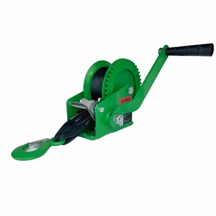 Лебедка ручная барабанная HITCH HW 700 700 кг лента 10 м (SZ073175) купить в Когалыме