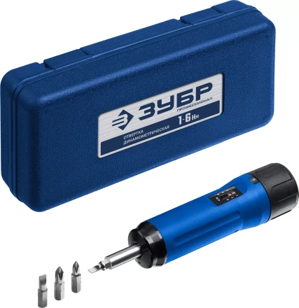 ЗУБР 1 - 6 Нм, регулируемая, динамометрическая отвертка, Профессионал (64015) купить в Когалыме