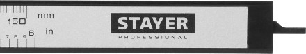Штангенциркуль STAYER &quot;MASTER&quot; электронный, направляющая из композитных матер. на основе углеродного волокна, пластик корпус, шаг измерения 0,1, 150мм 34411-150 купить в Когалыме