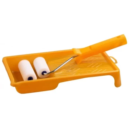 Набор STAYER Валик &quot;ПОРОЛОН&quot; МИНИ с ванночкой, 50мм 0544-05-07 купить в Когалыме