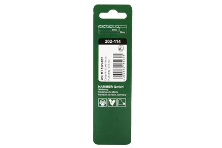 Сверло по металлу HAMMER Ф5.5х93мм (DR MT 5,5мм*93/57мм) купить в Когалыме