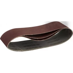 Лента шлифовальная бесконечная ЗУБР "МАСТЕР" на тканевой основе, для ЛШМ, P150, 75х457мм, 3шт 35541-150