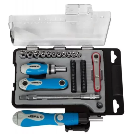 Набор ЗУБР Слесарно-монтажный инструмент "ЭКСПЕРТ",отвертки реверс., насадки, исбус.ключи, в пласт.боксе, 37 пред. 25291-H37 купить в Когалыме