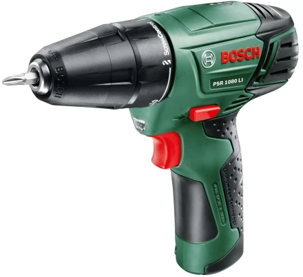 Аккумуляторная дрель BOSCH PSR 1080 LI интегрированный аккумулятор (0.603.985.021) купить в Когалыме
