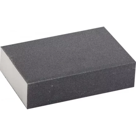 Губка шлифовальная ЗУБР "ЭКСПЕРТ" четырехсторонняя, SiC, средняя жесткость, Р180, 100х68х26 мм 35612-180 купить в Когалыме