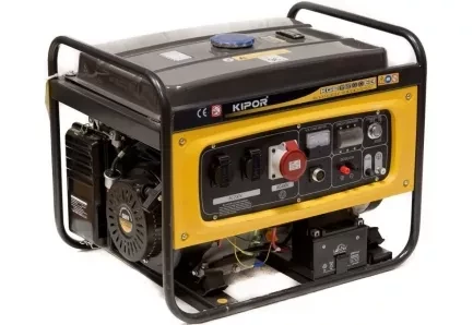 Электростанция бензиновая KIPOR KGE6500E3 купить в Когалыме