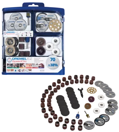 Набор оснастки EZ SpeedClic 70 штук DREMEL купить в Когалыме