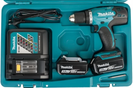 Аккумуляторная дрель-шуруповерт DDF453RFE Makita купить в Когалыме