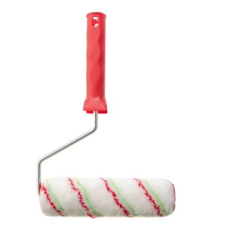 Валик "Эмали" , 180 мм, ворс 12 мм, D - 36 мм, D ручки - 6 мм, полиамид, полиакрил Сибртех 80200 купить в Когалыме