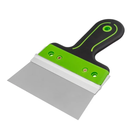 Шпатель фасадный Сибртех, нержавеющая сталь 420S45, 150 мм, 2-компонентная ручка, 85590 купить в Когалыме