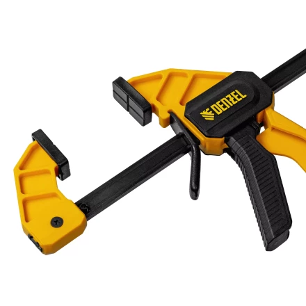 Струбцина F-образная Denzel, быстрозажимная, 300 х 55 мм, усиленный нейлоновый корпус 20502 купить в Когалыме