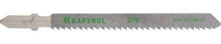 Полотна KRAFTOOL, T101BR, для эл/лобзика, Cr-V, по дереву, фанере, ламинату, обратный рез, EU-хвост., шаг 2,5мм, 75мм, 5шт 159516-2.5-S5 купить в Когалыме