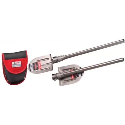 Лопата ЗУБР титановая походная, складная, в чехле 4-39477 купить в Когалыме