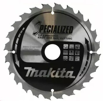 Диск пильный Makita, х355х30х3мм, 60 зуб,для дерева с гвоздями B-31463 купить в Когалыме