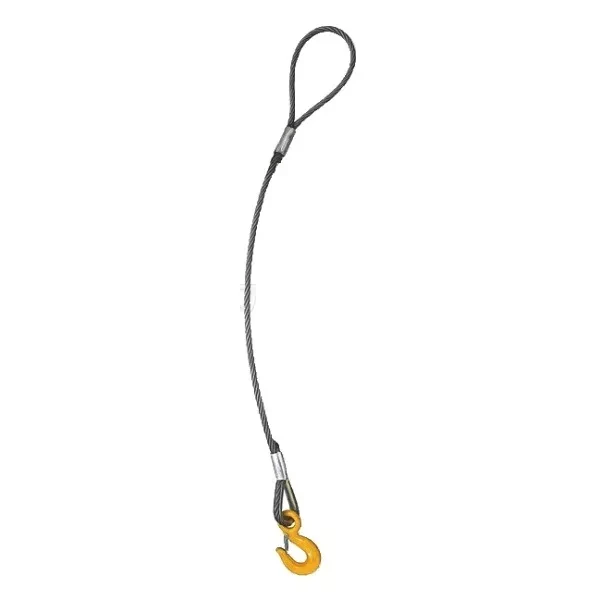 Строп канатный одноветвевой 1СК 0.8 т L=5 м с кч din 1.0 т опрессовка купить в Когалыме