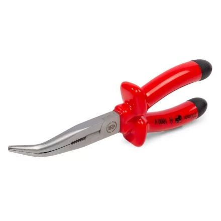 Длинногубцы изогнутые диэлектрические КВТ 200 мм (87101) купить в Когалыме