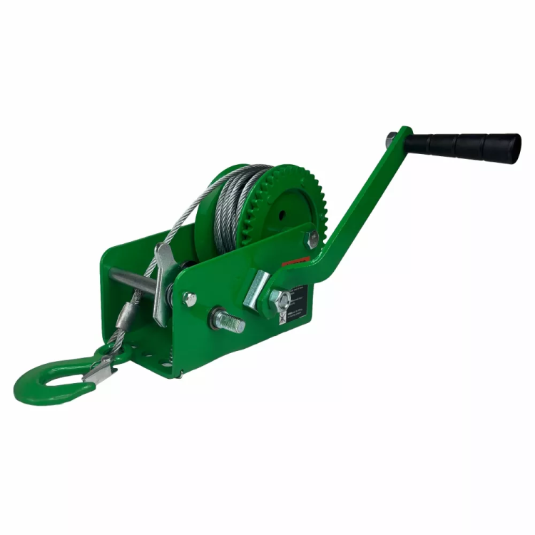 Лебедка ручная барабанная HITCH HW 900 900 кг канат 10 м (SZ073176) купить в Когалыме