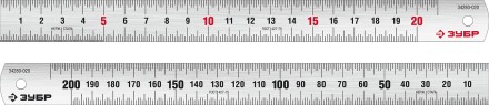 ЗУБР Про-20, длина 0.20 м, усиленная нержавеющая линейка, Профессионал (34280-020) купить в Когалыме