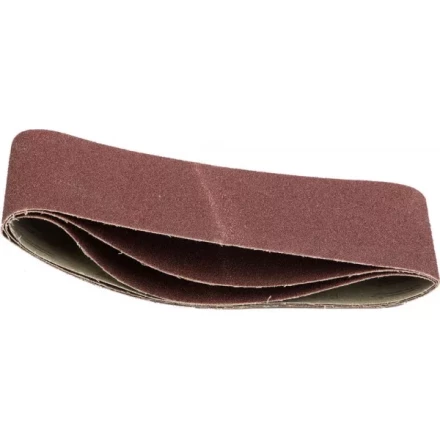 Лента STAYER "MASTER" шлифовальная универсальная бесконечная на тканевой основе, для ЛШМ, P60, 100х610мм, 3шт 35443-060 купить в Когалыме